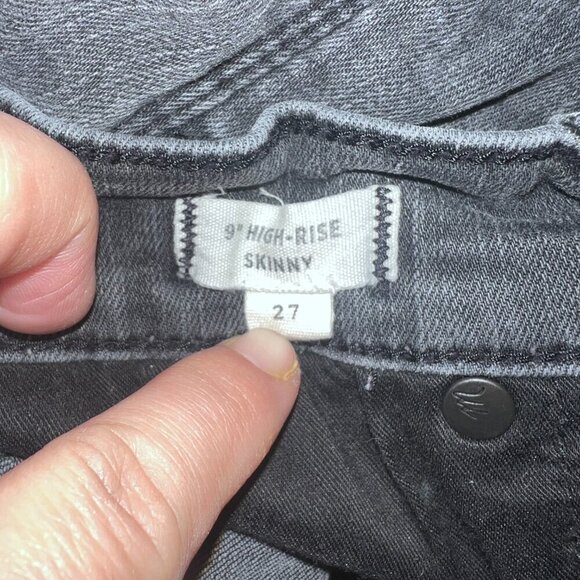 Madewell Women 9" High Rise Skinny Jeans - Picture 7 of 8